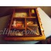 Vintage Diorama Shadow Box Baton Rouge Handmade Cedar Frame   392076322663